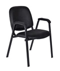 Vinyl Stacking Chair with Arms V5401