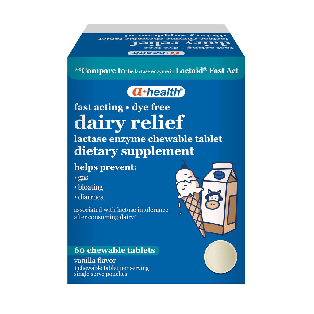 Lactase Enzyme 9000 FCC Chewable Tablets, 60 Count O981914