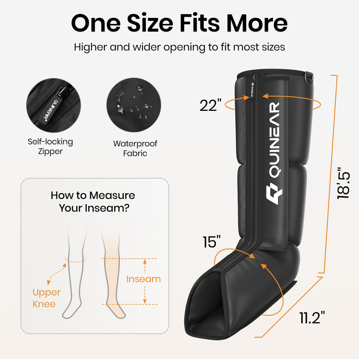 Air Compression Leg Recovery Boots Massager F24501