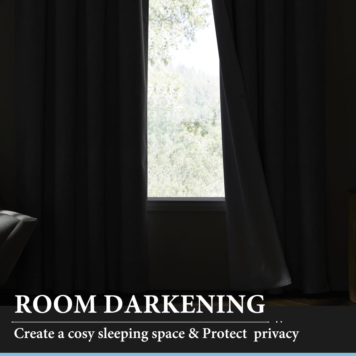 Extra Wide Blackout Curtains H45379