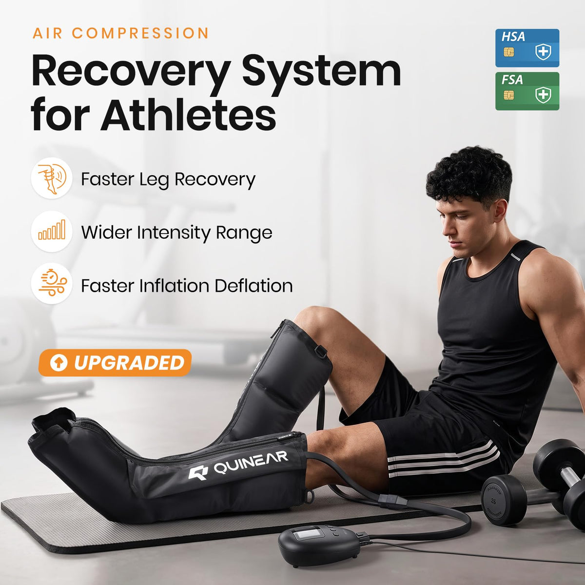 Air Compression Leg Recovery Boots Massager F24501