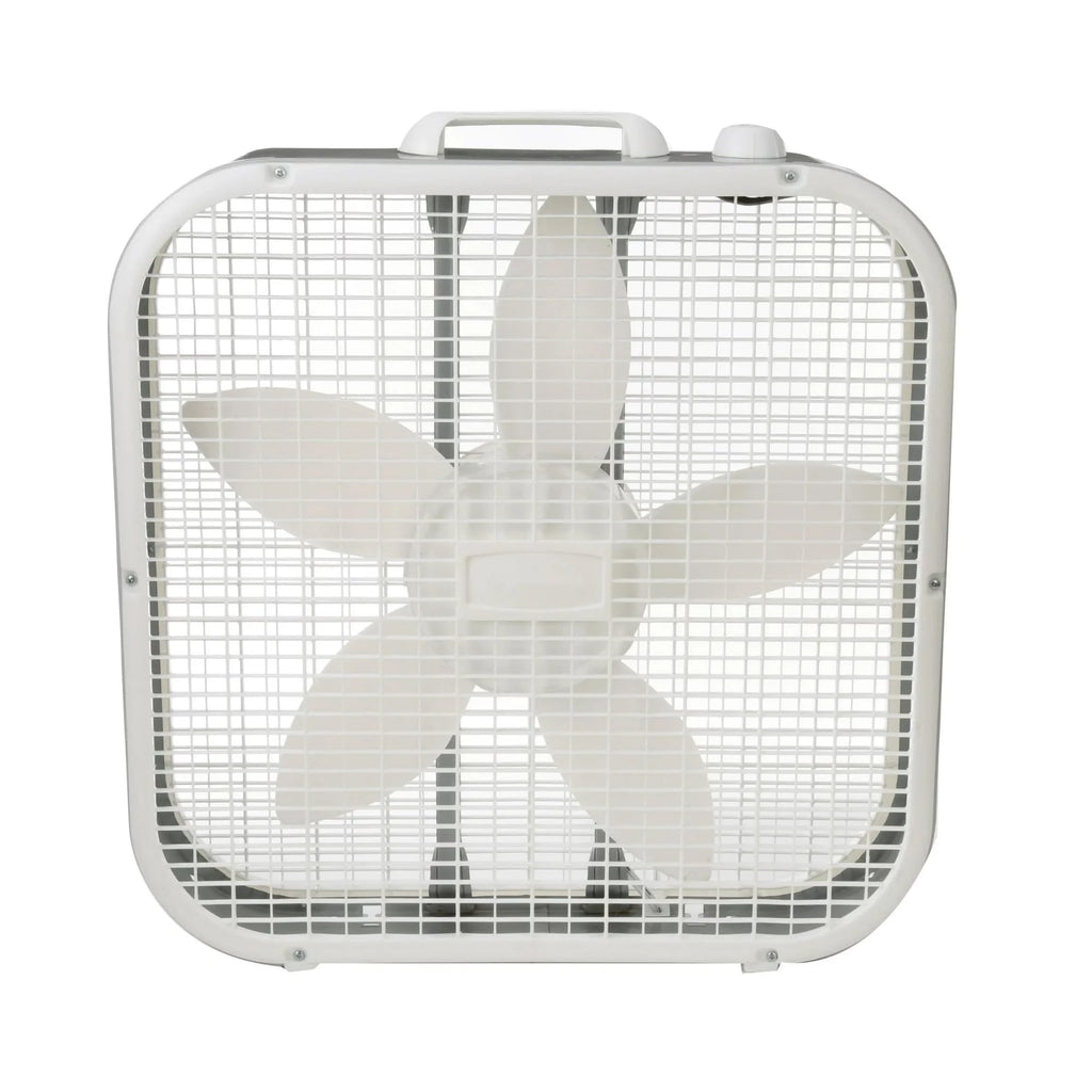 20" Classic Box Fan, 3 Speeds, White T472857