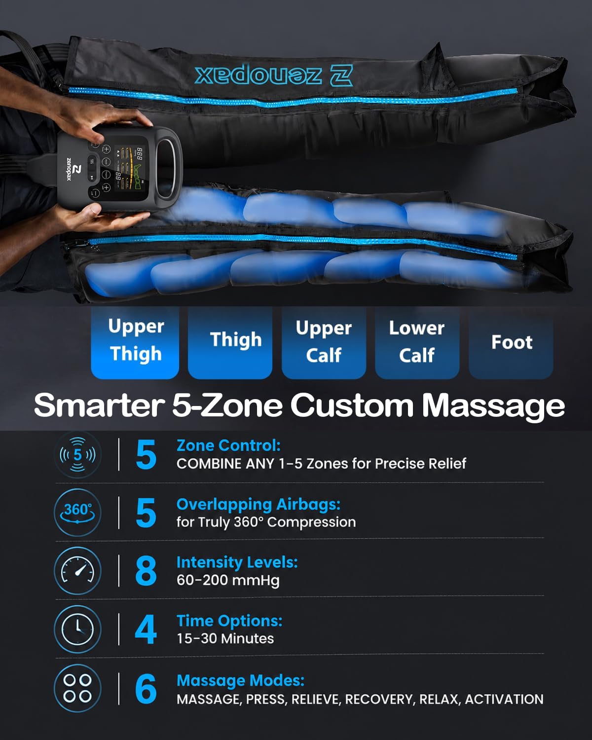 Air Compression Leg Massager X681269