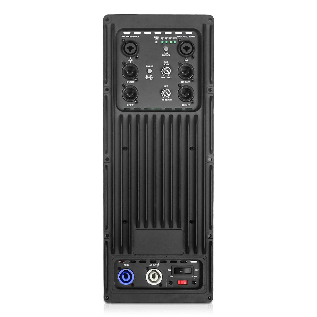 1600W 18" Powered Subwoofer with DSP U22424