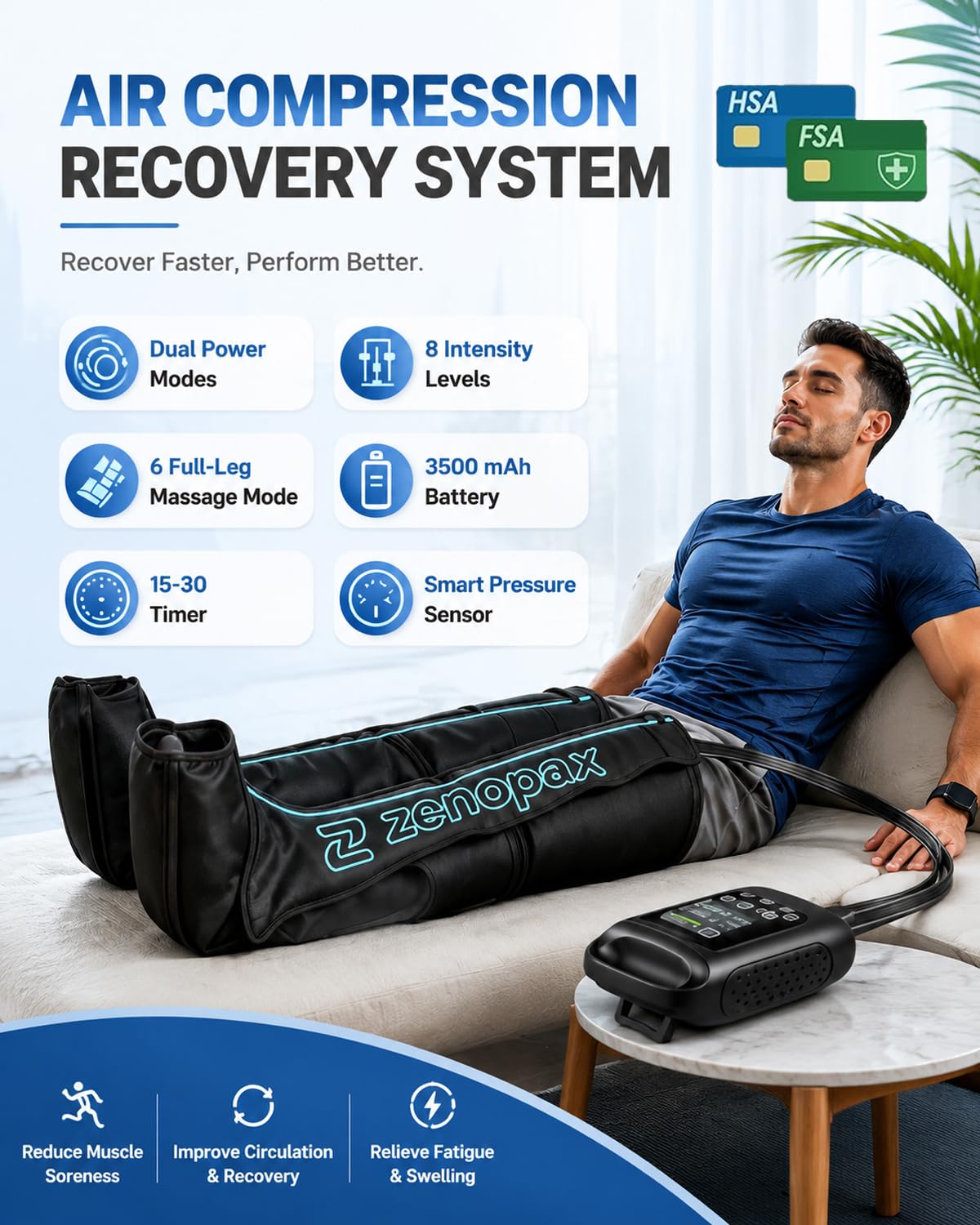 Air Compression Leg Massager X681269