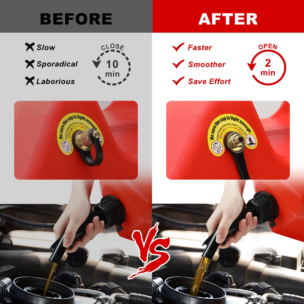 Gas Can Vent Caps 6 Pack C7281
