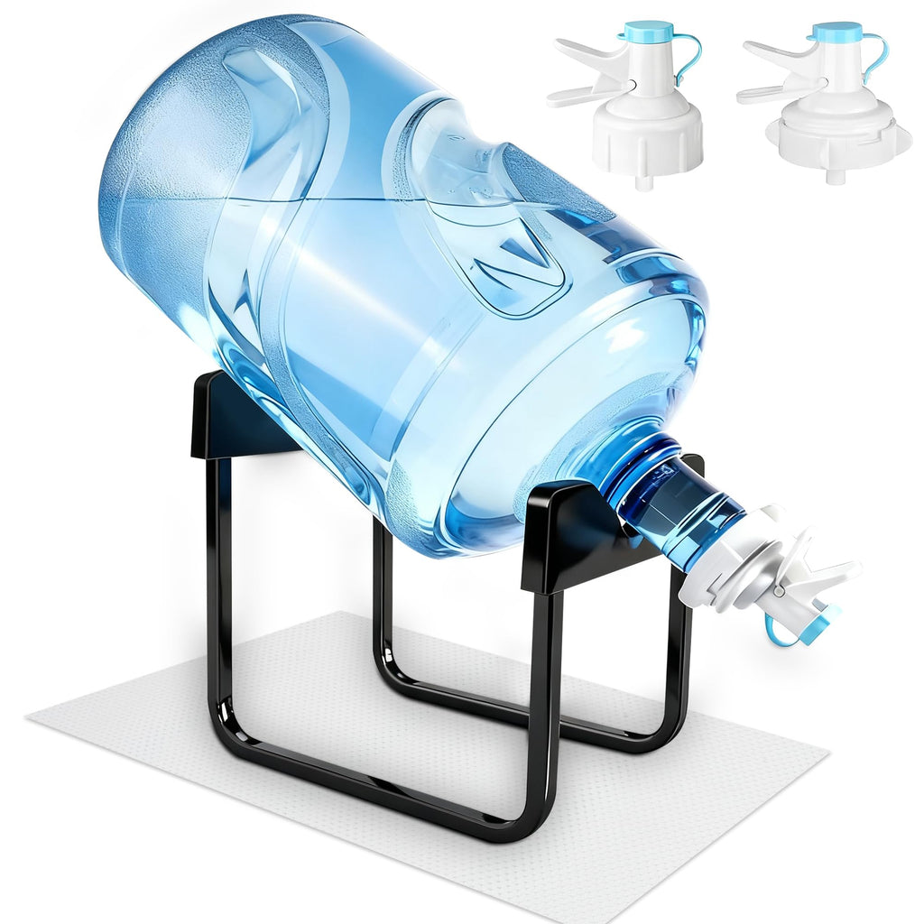 Water Dispenser Stand with 2 Faucets for 5-Gallon Buckets P992984