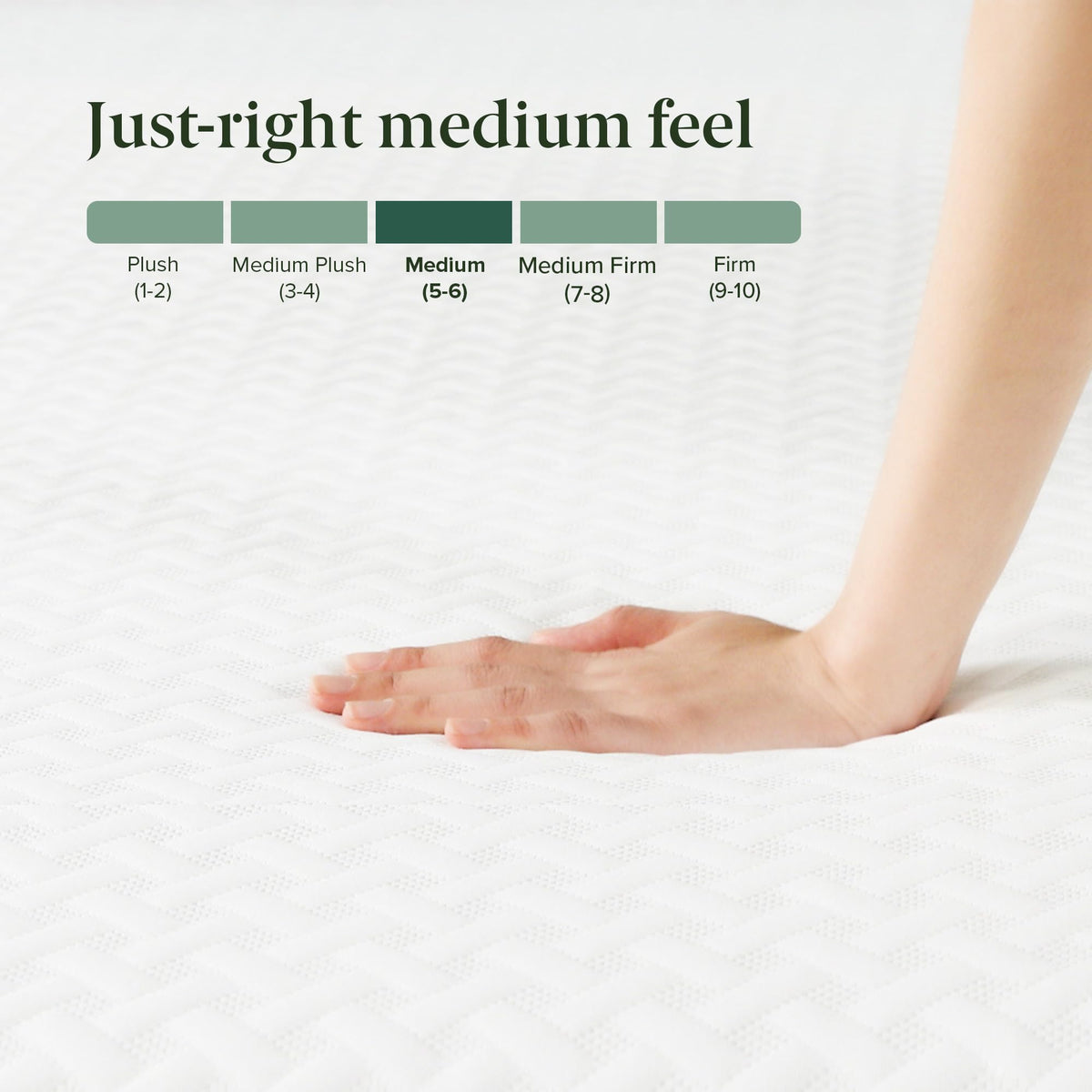 10 Inch Twin Memory Foam Mattress J4784