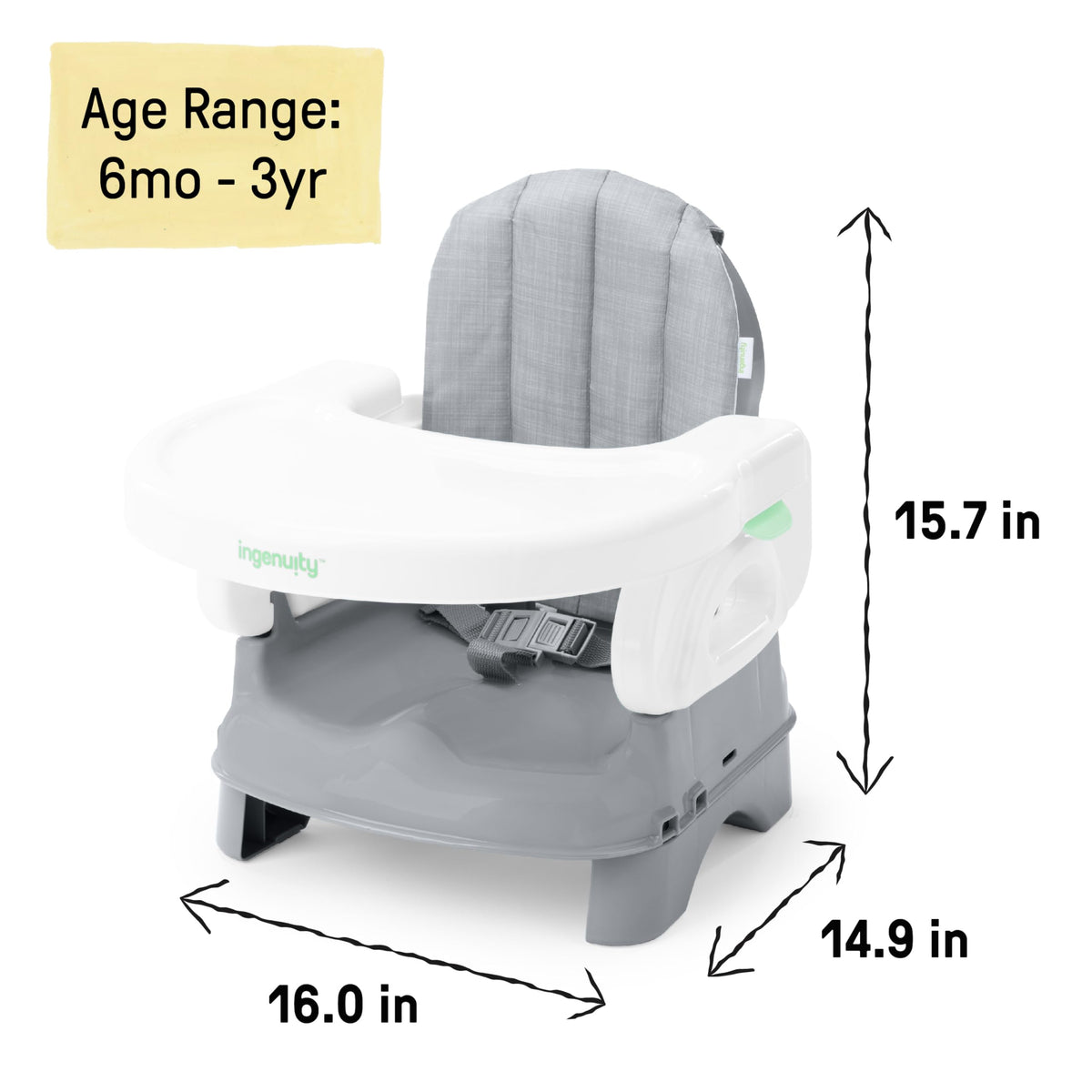 Compact Lightweight Toddler Booster Seat J9867
