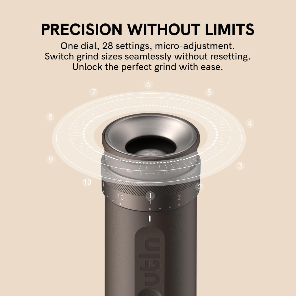 Portable Electric Coffee Grinder with 28 Grind Settings Y976801