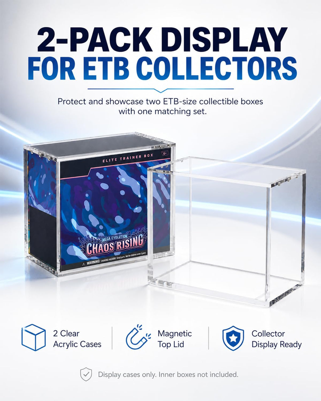 2-Pack Acrylic Case B690