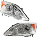 Headlight Left Right Clear Lens W1982