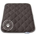 Washable Padded Crate Mats for Dogs Gray 29x18 Inch I12792