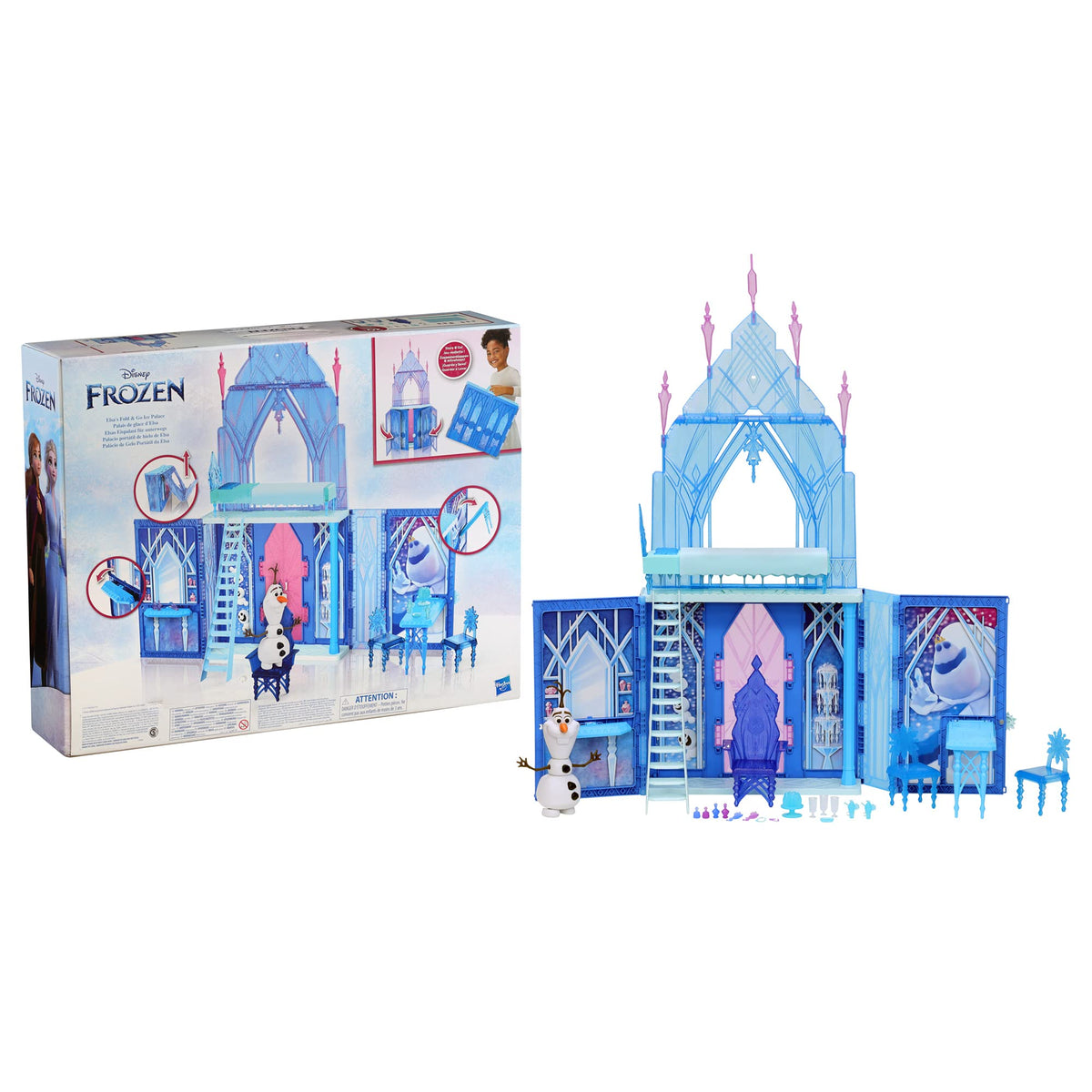 Fold and Go Ice Palace Playset V4276