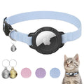 Cat Collar with AirTag Holder and Bell W9078