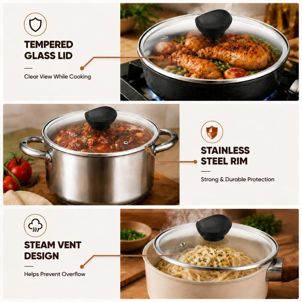 10 Inch Tempered Glass Pan Lid K41485