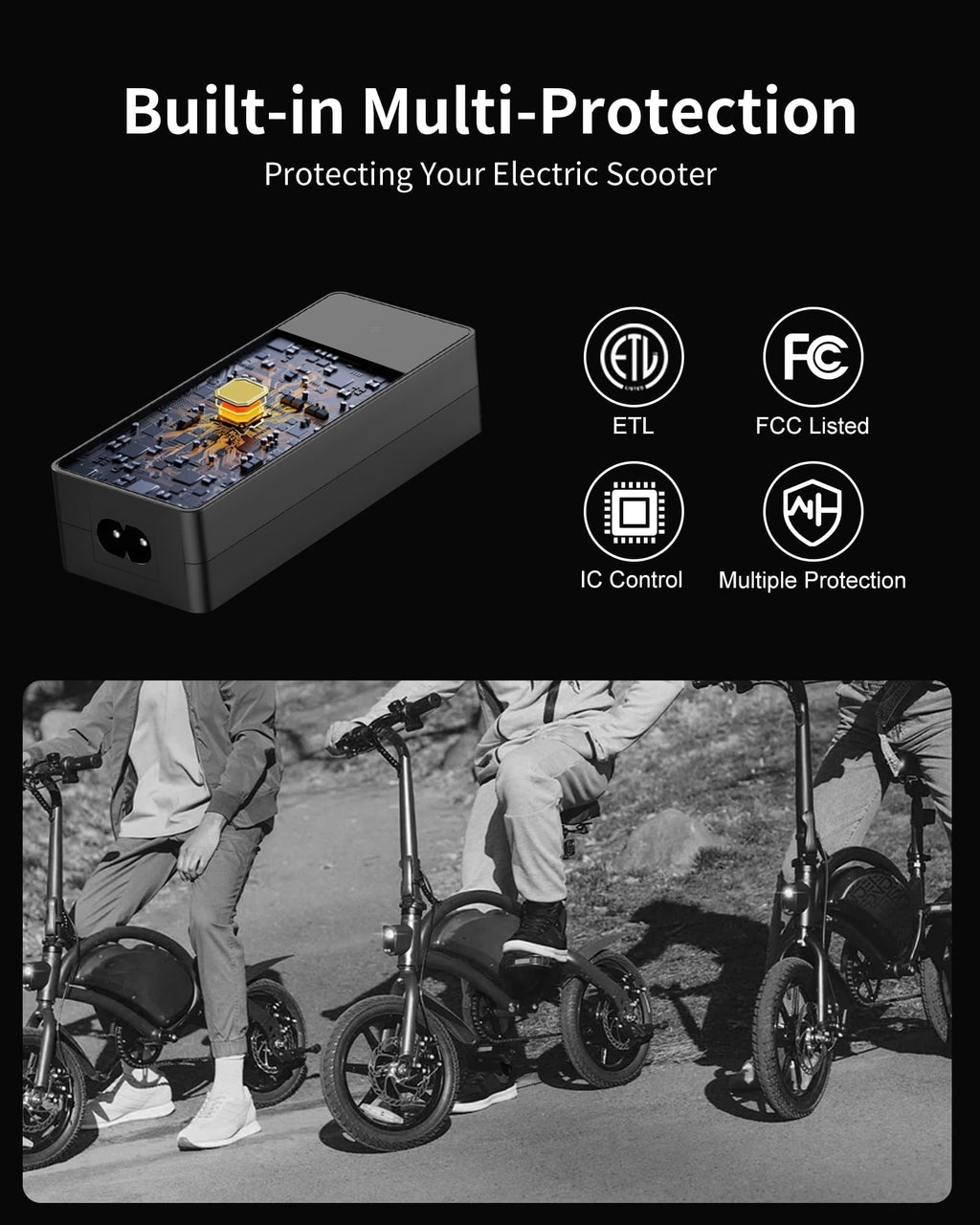42V Charger for Electric Bike and Scooters I8156