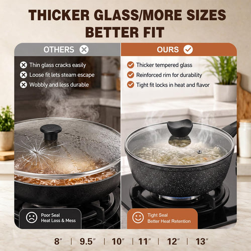10 Inch Tempered Glass Pan Lid K41485