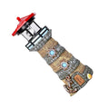 Solar Powered Resin Lighthouse Ornament F705