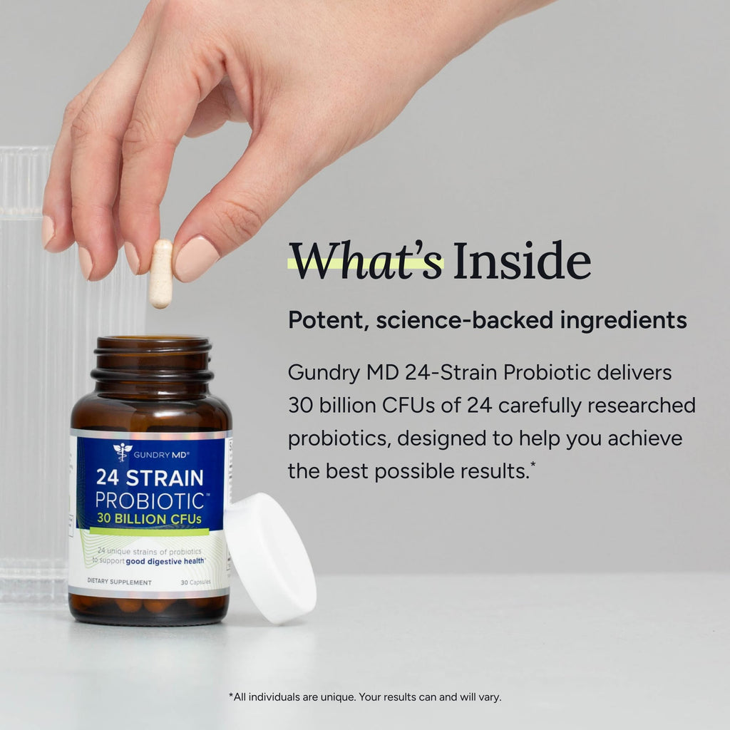 24 Strain Probiotic 30 Billion CFU 30 Capsules Z26429