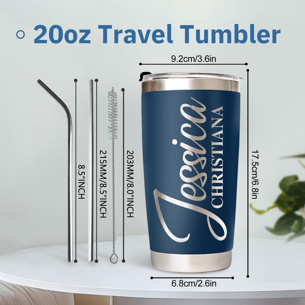 20 Oz Custom Tumbler with Lid E187