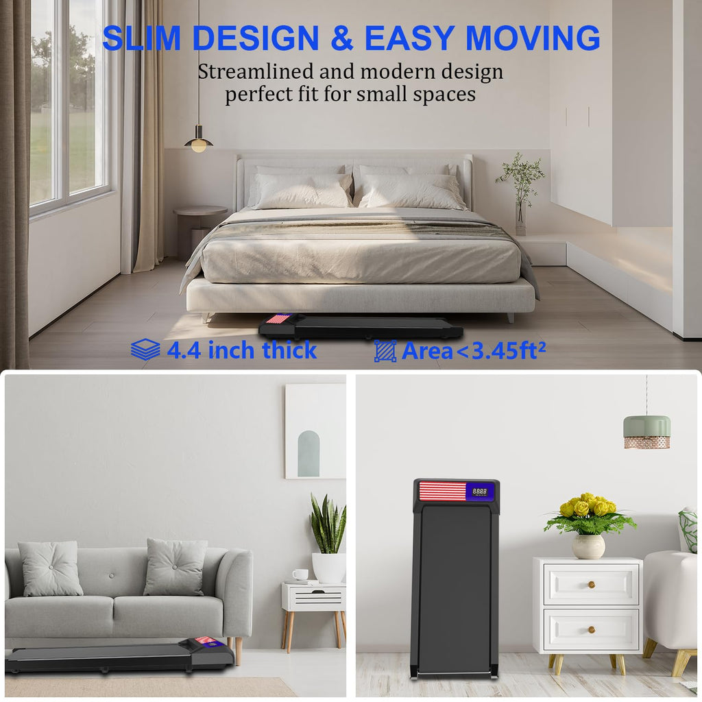 Under Desk Treadmill with 5% Incline O312352