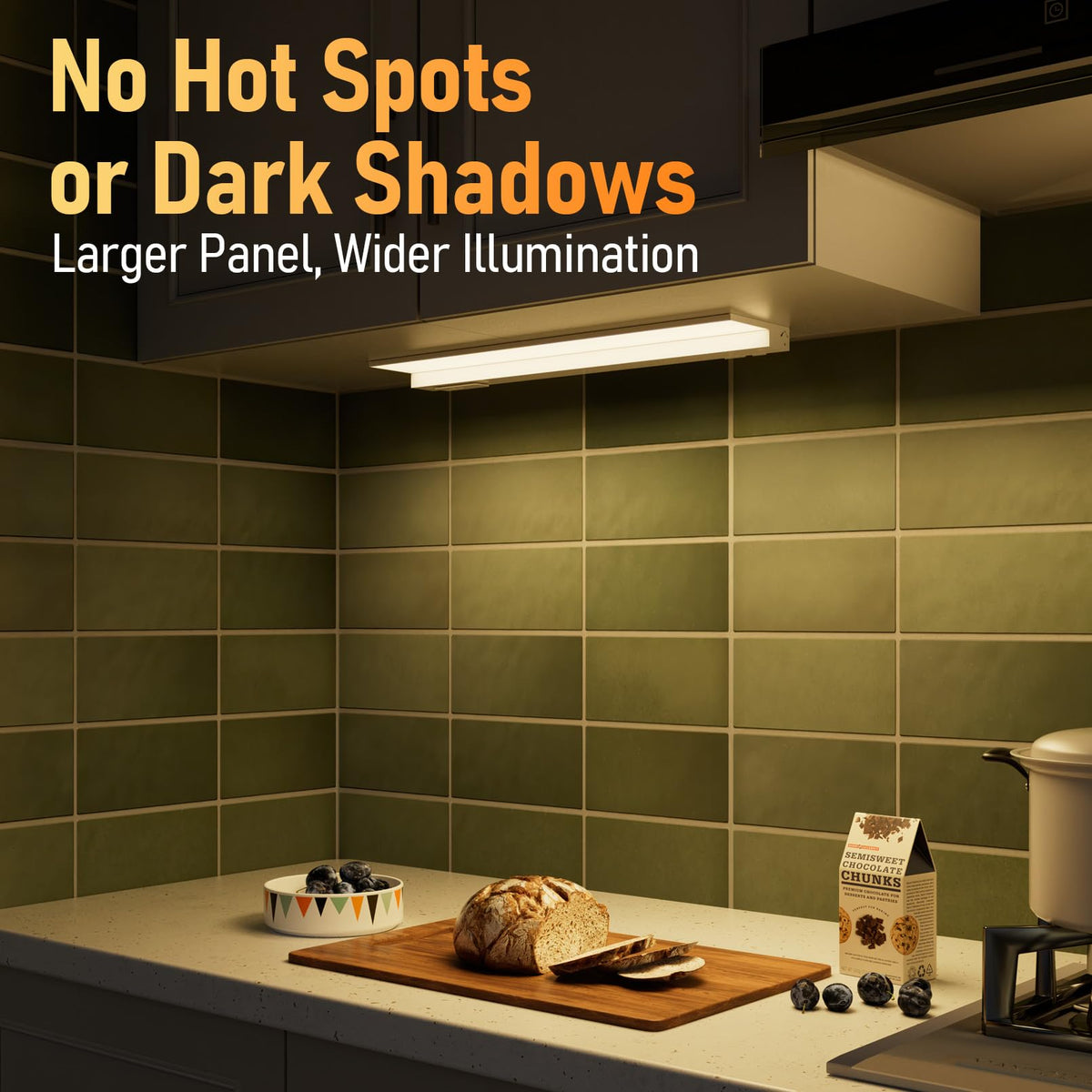 2-Pack Ultra-Slim LED Under Cabinet Lighting X639