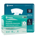 Large Adult Diapers 12 Count & Wet Wipes 200 Count K3153
