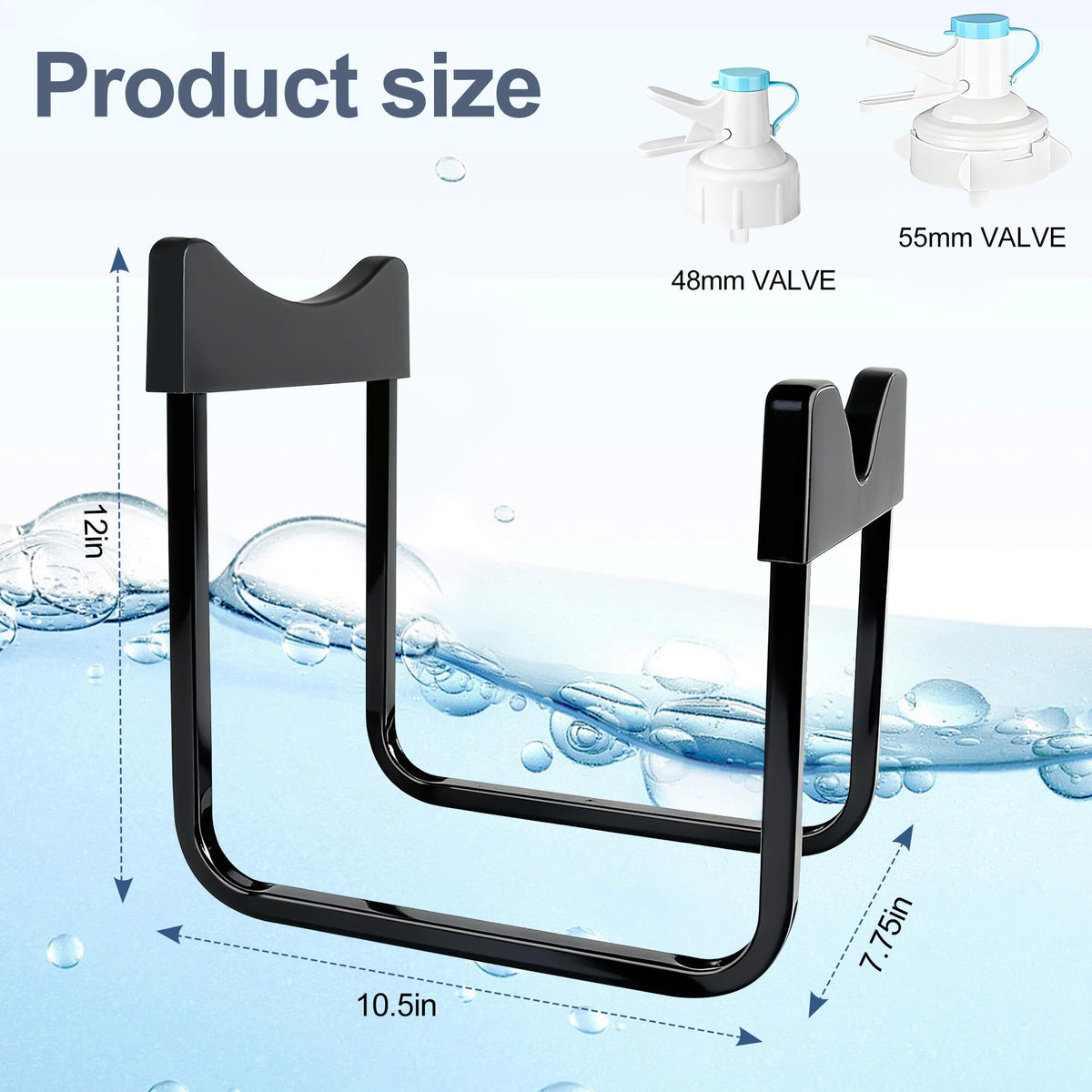 Water Dispenser Stand with 2 Faucets for 5-Gallon Buckets P992984