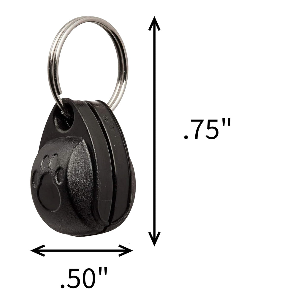 Electromagnetic 4-Way-Locking Cat Flap with 2 Collar Keys White E57773