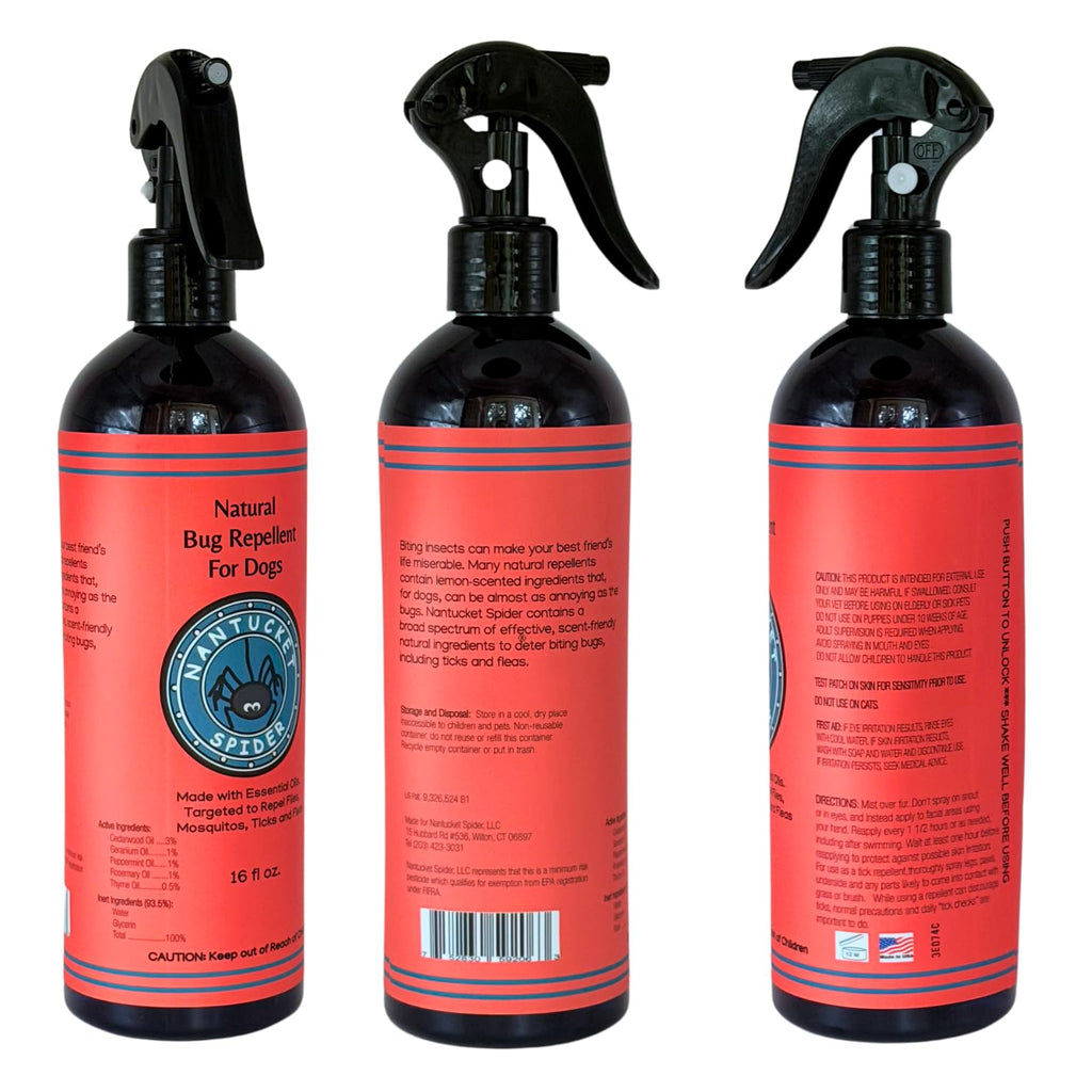 Natural Bug Repellent for Dogs 16 fl oz A681808