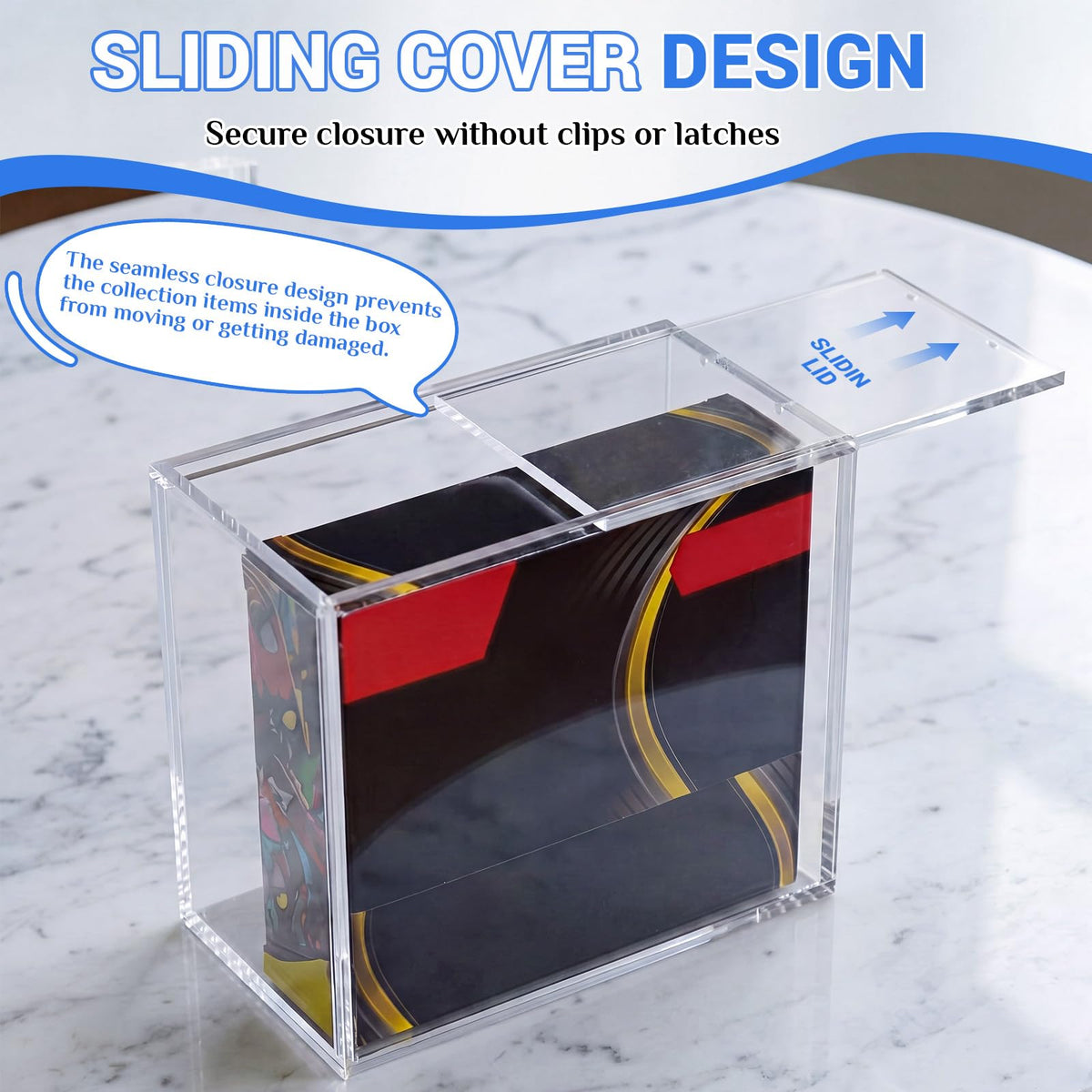 3 Pack 5mm Acrylic Cases B521