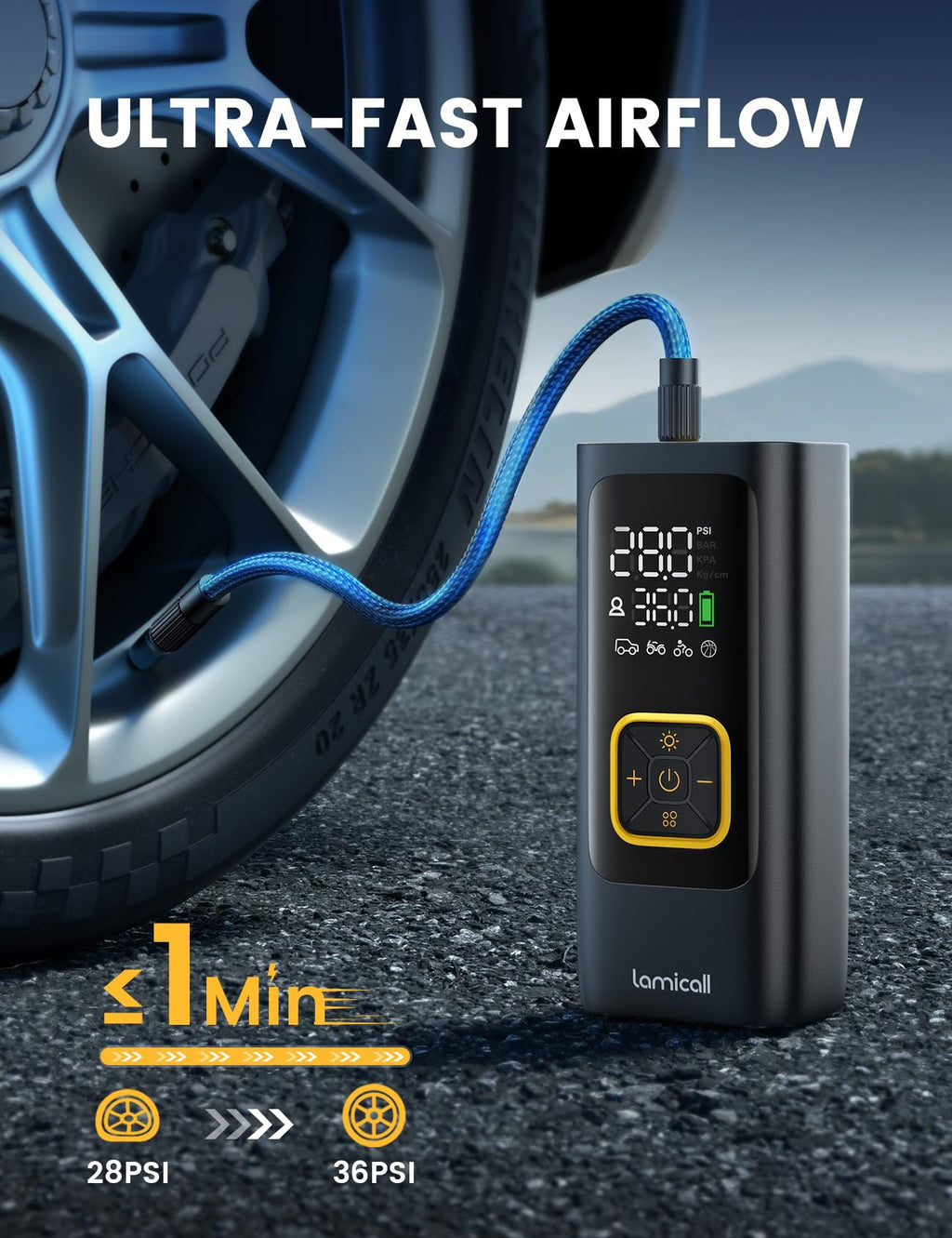 Portable Air Compressor 150 PSI P400