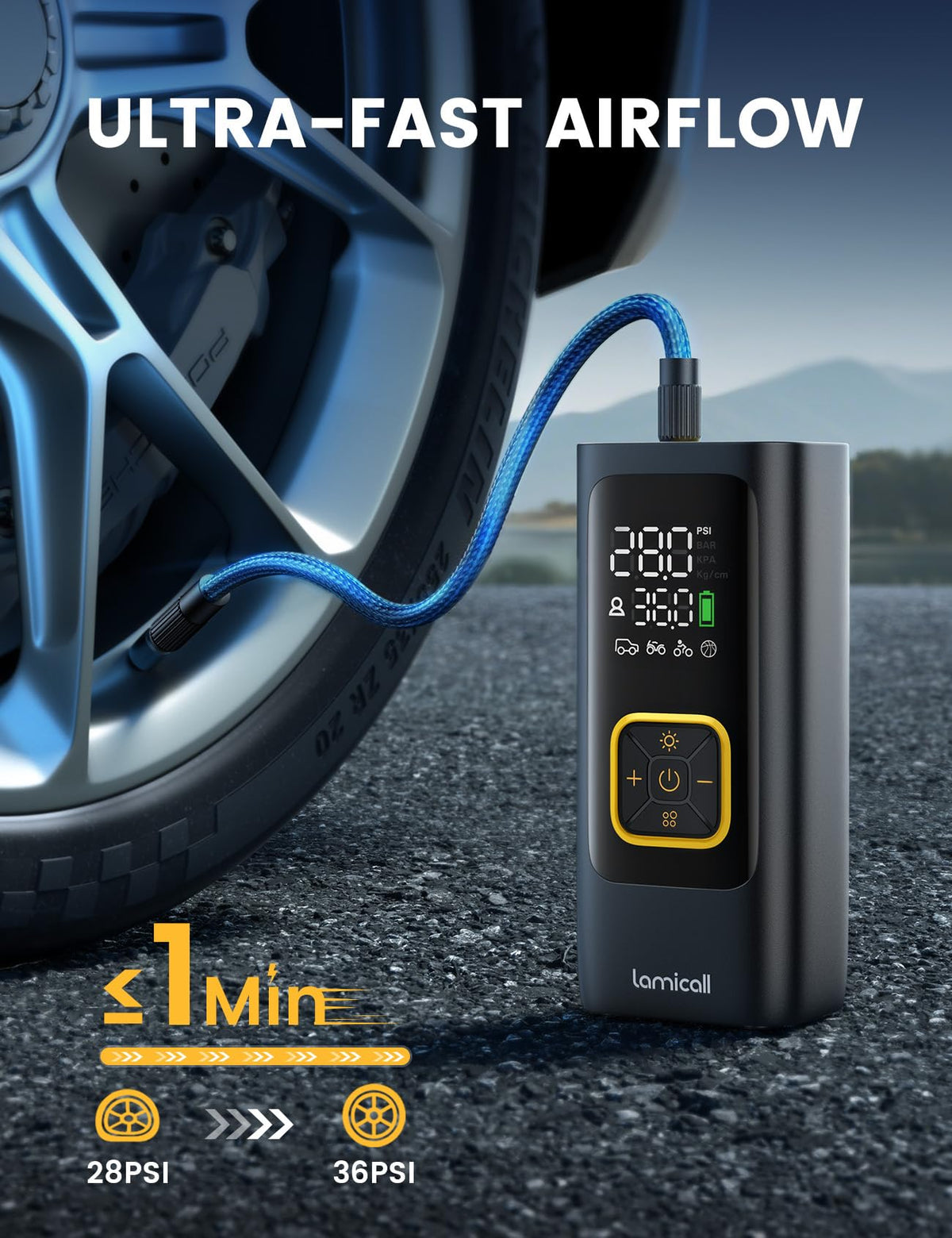 Portable Air Compressor 150 PSI P400