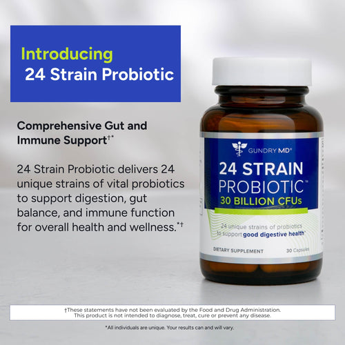 24 Strain Probiotic 30 Billion CFU 30 Capsules Z26429