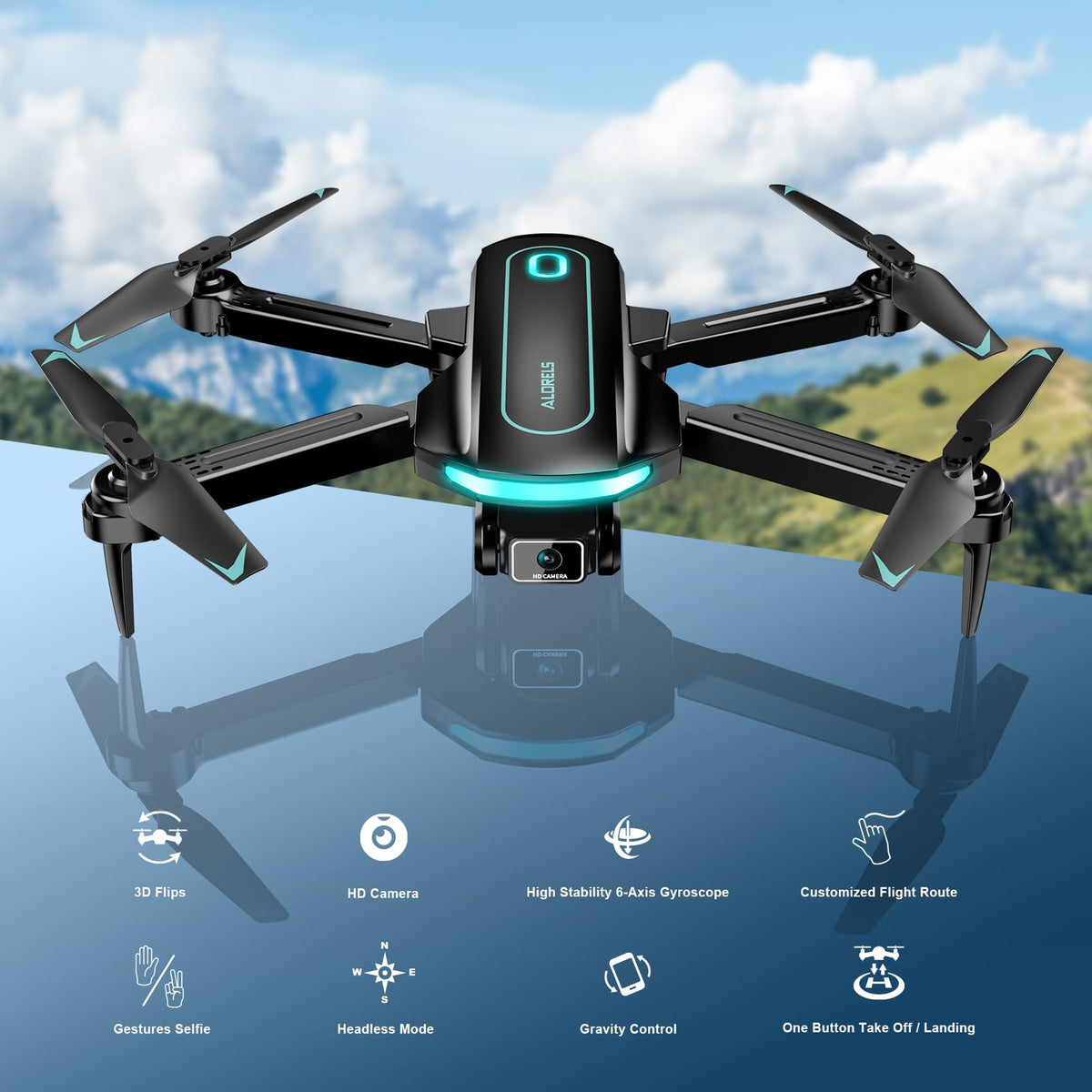 1080P HD Foldable Drone Y2565