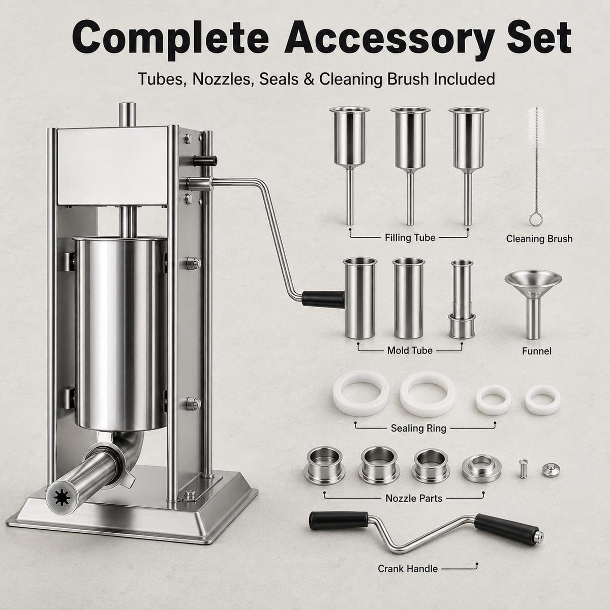 3L Stainless Sausage Stuffer H926258