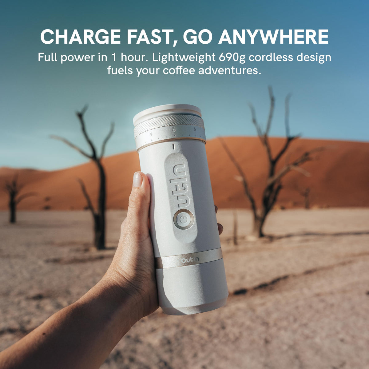 Portable Electric Coffee Grinder with 28 Grind Settings Y976801