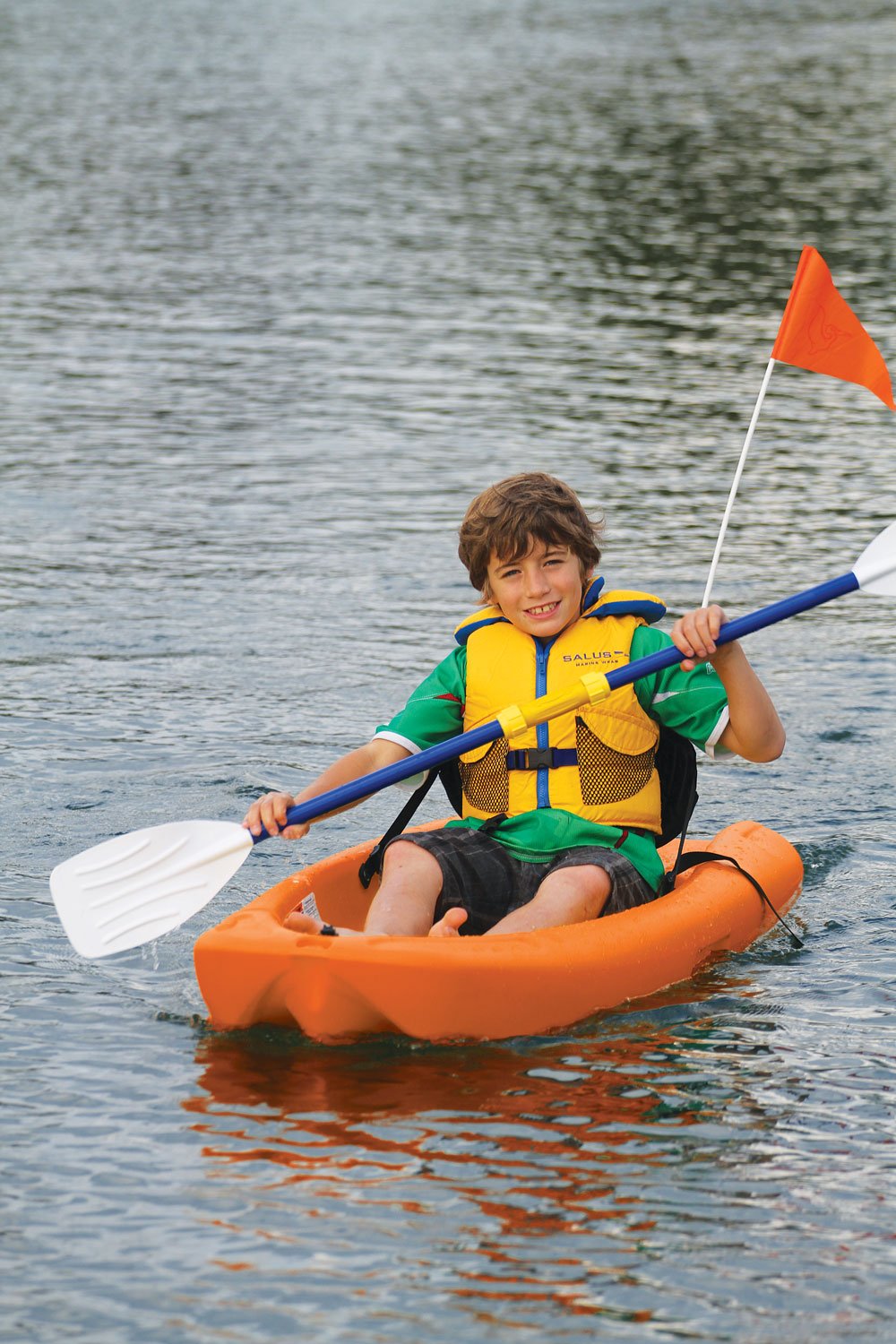 Blue & White Kids Kayak Paddle 152 cm F325848