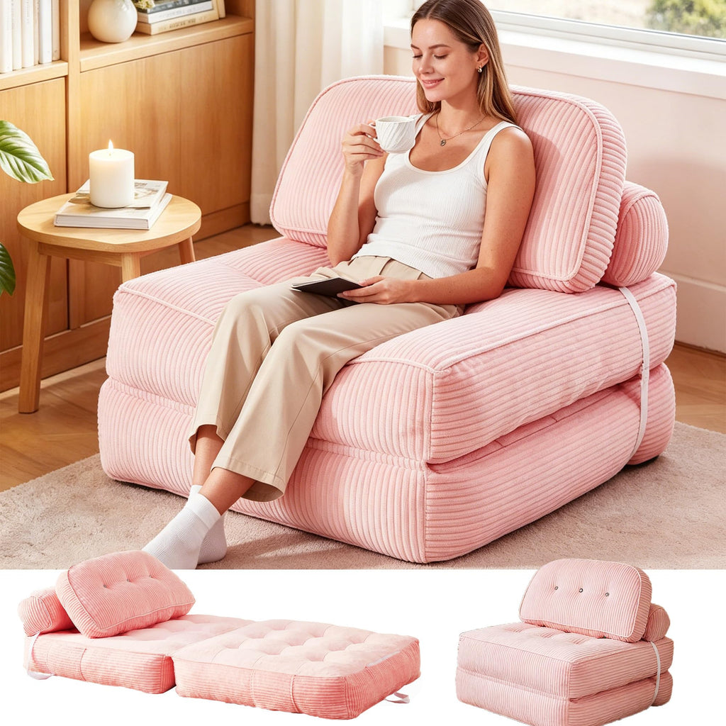 Convertible Futon Sofa Bed Chair S867