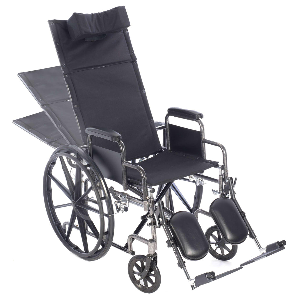 18” Reclining Wheelchair with Elevating Legrests A882713