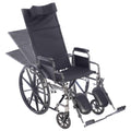 18” Reclining Wheelchair with Elevating Legrests A882713