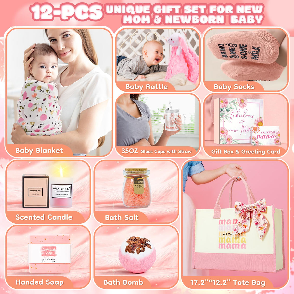 Baby Girl Gift Set for Newborn E125