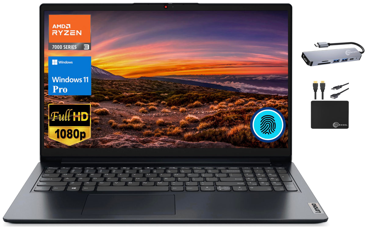 15.6" FHD Business Laptop AMD Ryzen 3 8GB DDR5 RAM 512GB SSD S244596