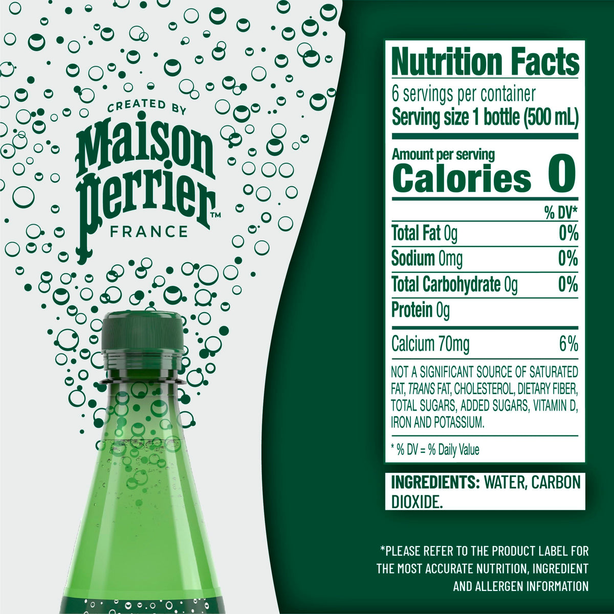 Sparkling Water 16.9 Oz 6 Pack K8789