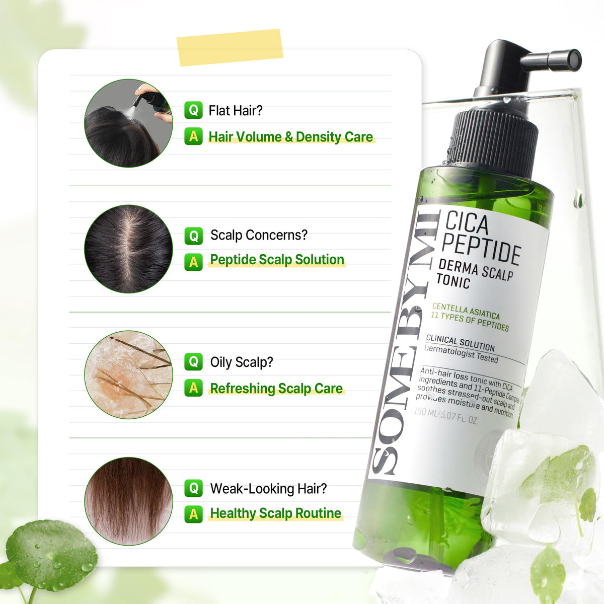 Cica Peptide Scalp Tonic 5.07 fl oz O6914