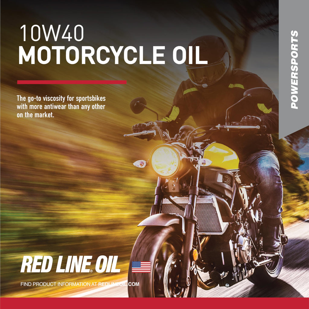 10W40 Synthetic Motorcycle Motor Oil 1 Quart P387963