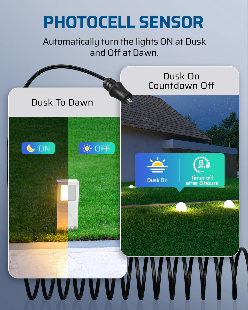 200W Low Voltage Landscape Lighting Transformer H96233