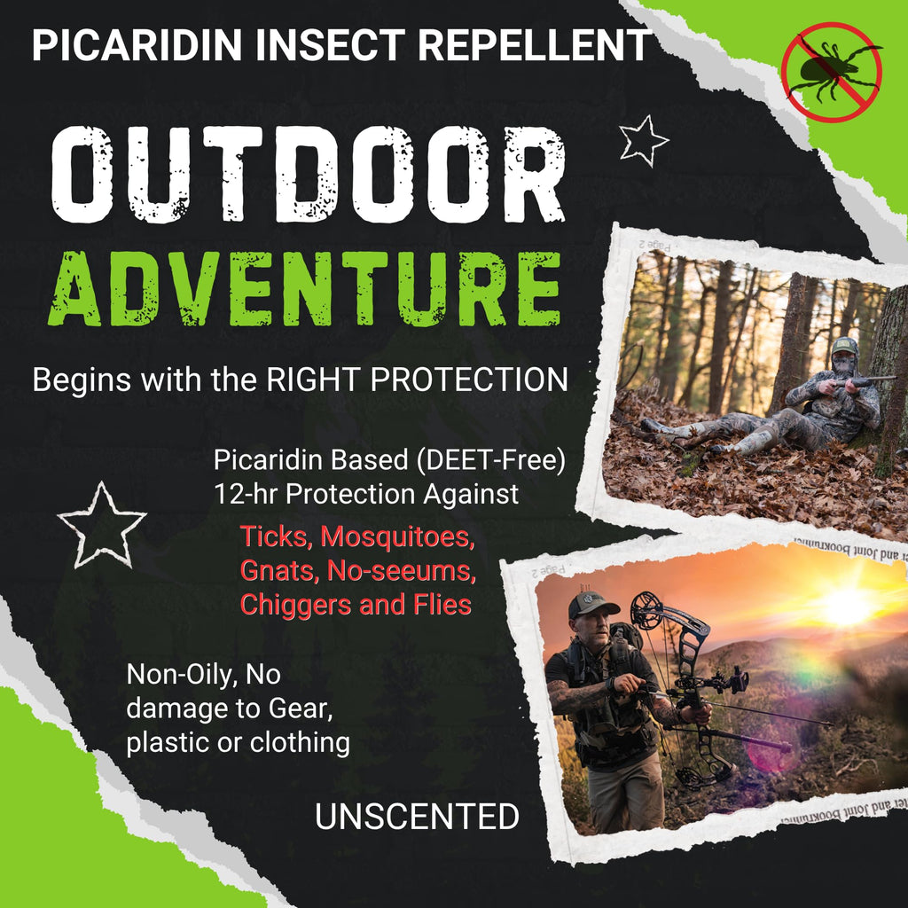 Picaridin Insect Repellent 10oz + 8oz + 6 x 1oz + 4oz A4030