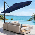 10 X 13 FT Cantilever Umbrella with 360-Degree Rotation V1912